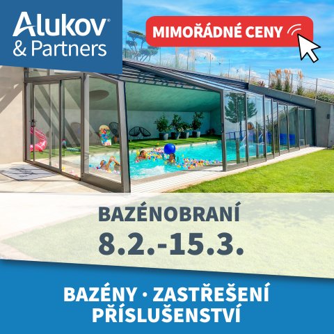 ALUKOV &amp; Partners: Bazénobraní 8. 2. – 15. 3. 2024